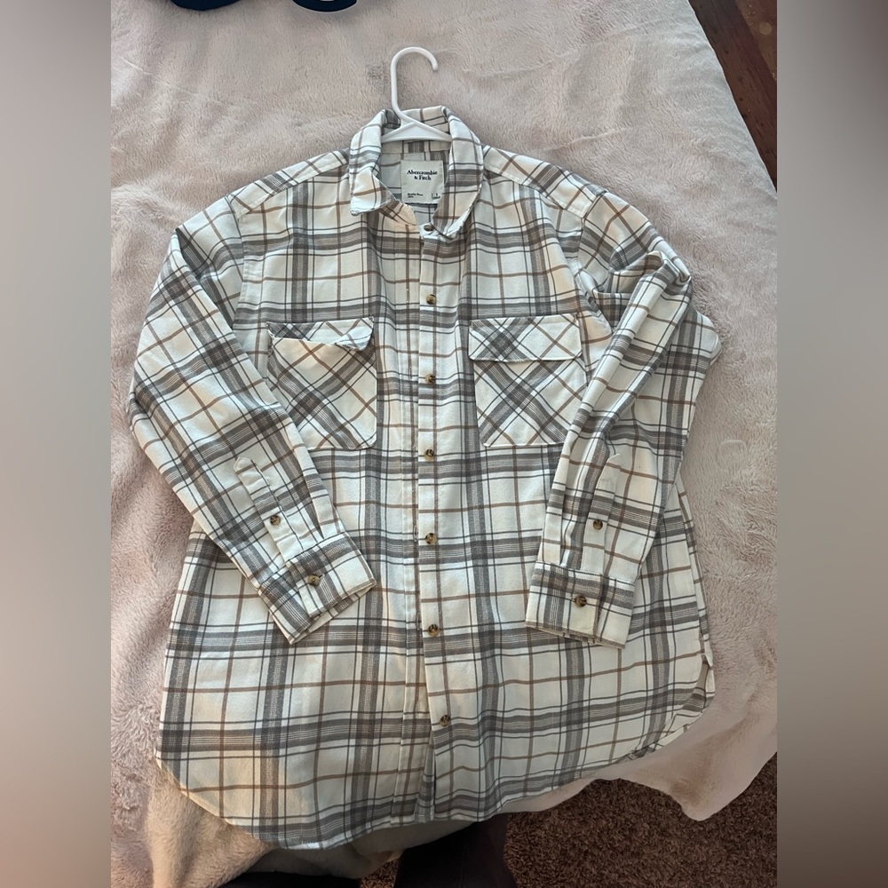 Abercrombie oversize flannel